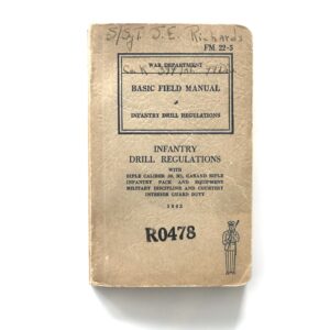 Basic Field Manual - S/SGT. J. E. Richards